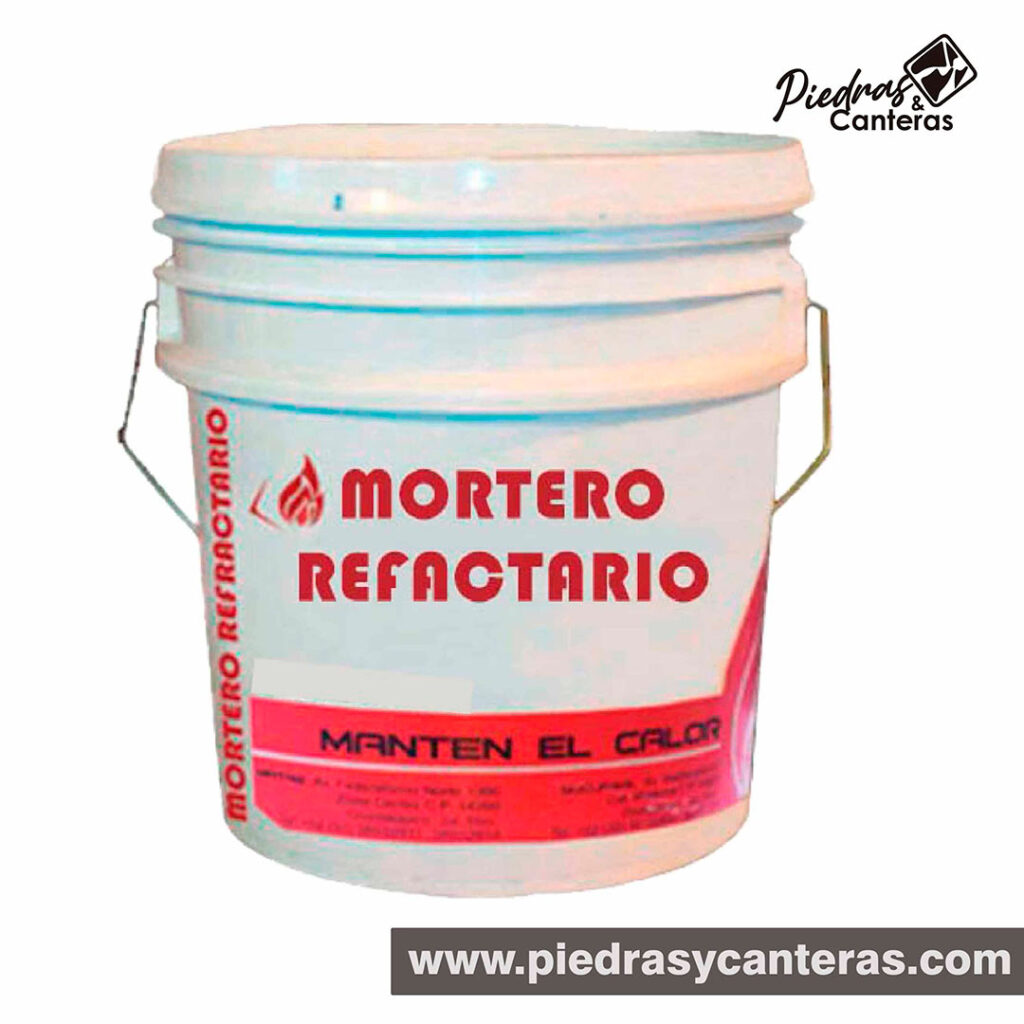 Mortero Refractario Piedras Y Canteras