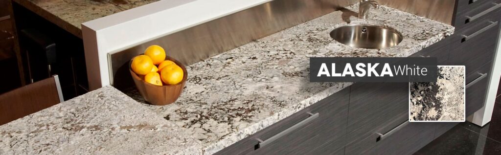 Alaska White Granitos Importados en diferentes formatos
