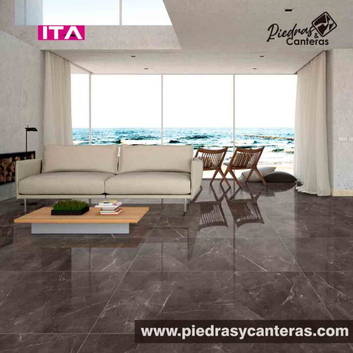 Porcelanato Vitrum Gris Obscuro es porcelanato de alta resistencia.