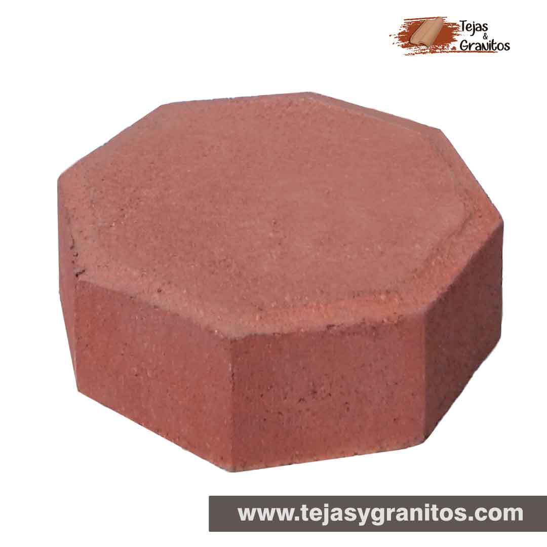 Adocreto Octagonal es un adoquín de concreto de alta resistencia, sus características son:
