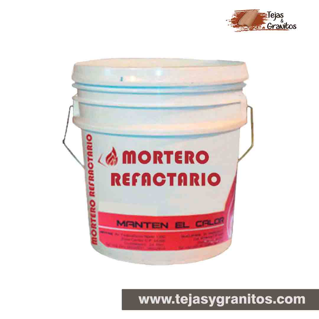 Mortero Refractario es un resina refractaria liquida especial para el pegado de Tabiques y Ladrillos Refractarios, entre mas alta es la temperatura el mortero mas se adhiere a ambas superficies.