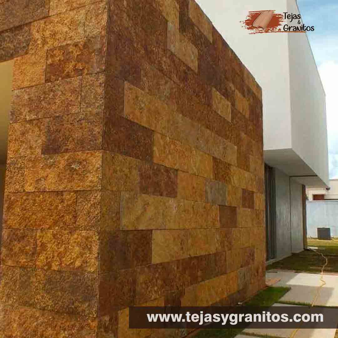 La Piedra Morisca Amarilla 60x40cm. es una piedra importada 100% natural.